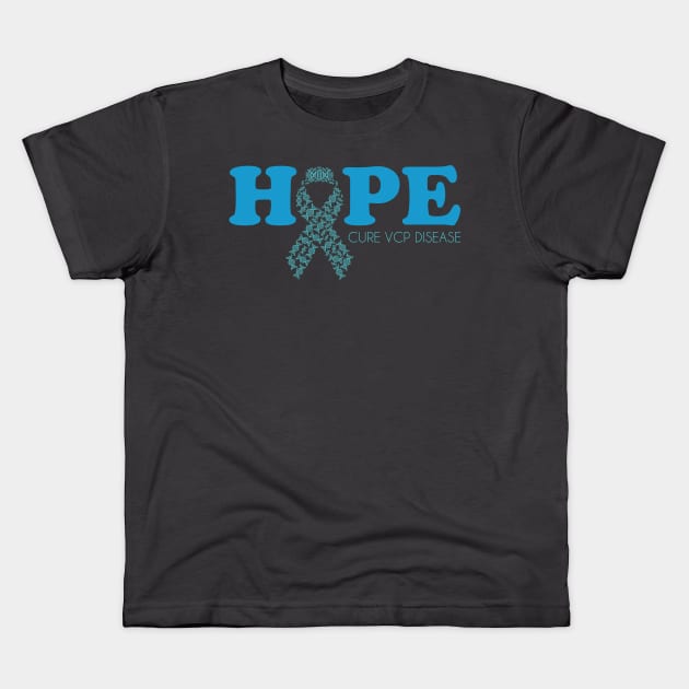 Cure VCP Disease Hope Logo Kids T-Shirt by Cure VCP Disease